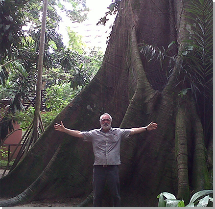 Amadeu Marques Nos jardins do Museu Emilio Goeldi, em Belém do Pará, 2011